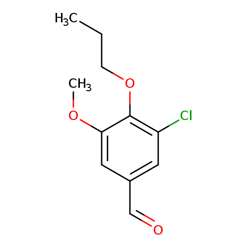 3-Chloro-5-methoxy-4-propoxybenzaldehyde