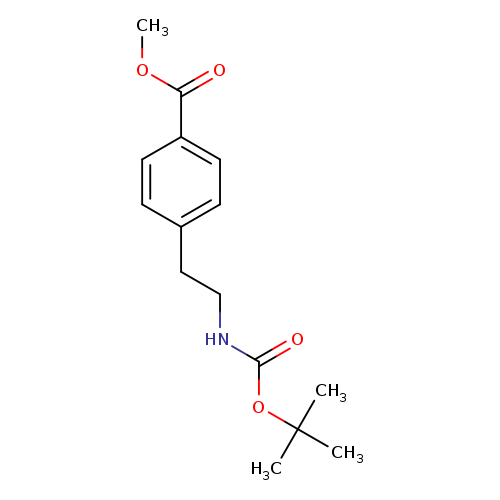 Benzoic acid, 4-[2-[[(1,1-diMethylethoxy)carbonyl]aMino]ethyl]-, Methyl ester