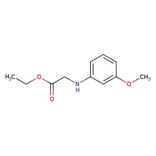 (3-Methoxy-phenylamino)-acetic acid ethyl ester