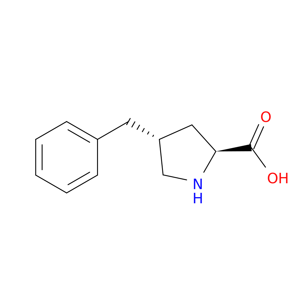 (2S,4R)-4-Benzylpyrrolidine-2-carboxylic acid