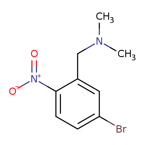 N,N-Dimethyl 5-bromo-2-nitrobenzylamine