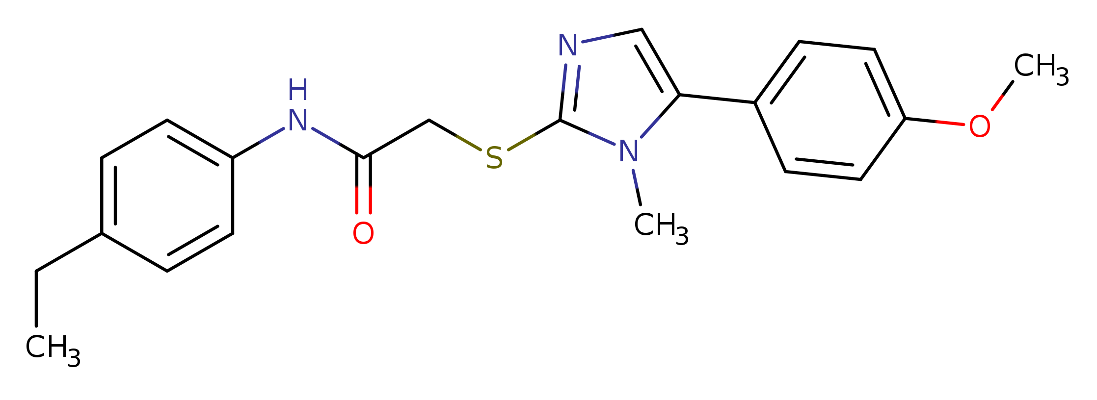 N-(4-ethylphenyl)-2-{[5-(4-methoxyphenyl)-1-methyl-1H-imidazol-2-yl]sulfanyl}acetamide
