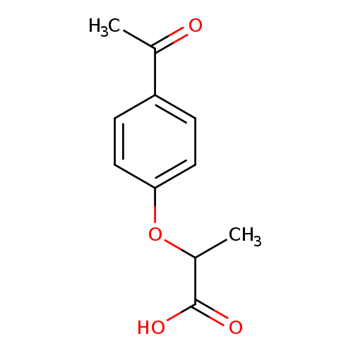 2-(4-Acetylphenoxy)propanoic acid