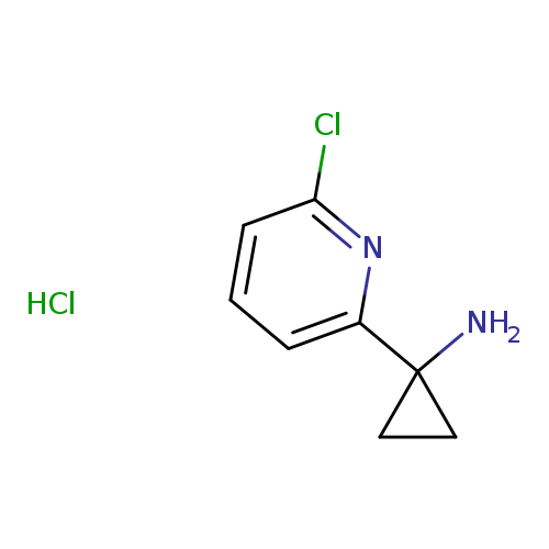1-(6-Chloropyridin-2-yl)cyclopropanamine hydrochloride