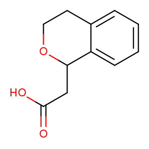 1H-2-Benzopyran-1-acetic acid, 3,4-dihydro-