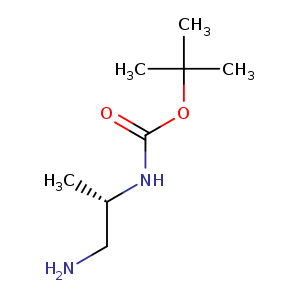 Carbamic acid, N-[(1S)-2-amino-1-methylethyl]-, 1,1-dimethylethyl ester