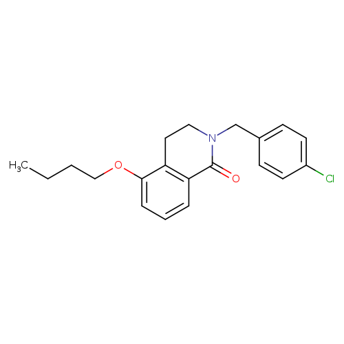 5-butoxy-2-[(4-chlorophenyl)methyl]-1,2,3,4-tetrahydroisoquinolin-1-one