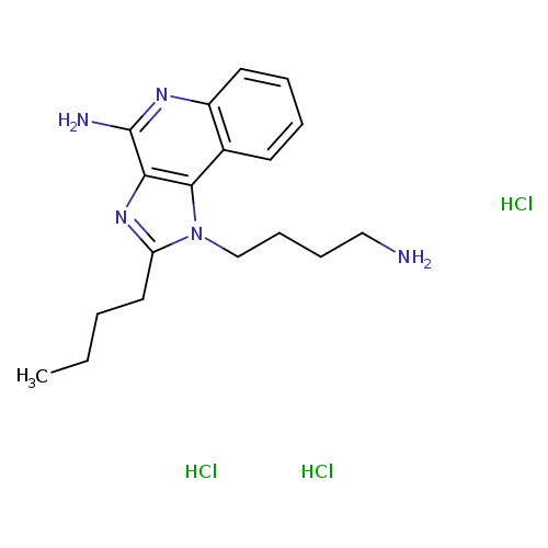 1-(4-Aminobutyl)-2-butyl-1H-imidazo[4,5-c]quinolin-4-amine trihydrochloride