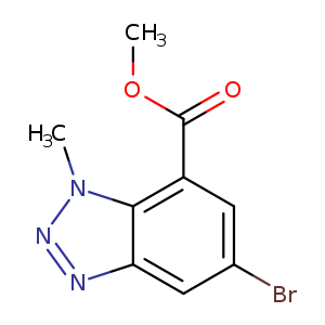 6-Bromo-3-methyl-3H-benzotriazole-4-carboxylic acid methyl ester