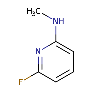 2-Pyridinamine,6-fluoro-N-methyl-(9CI)