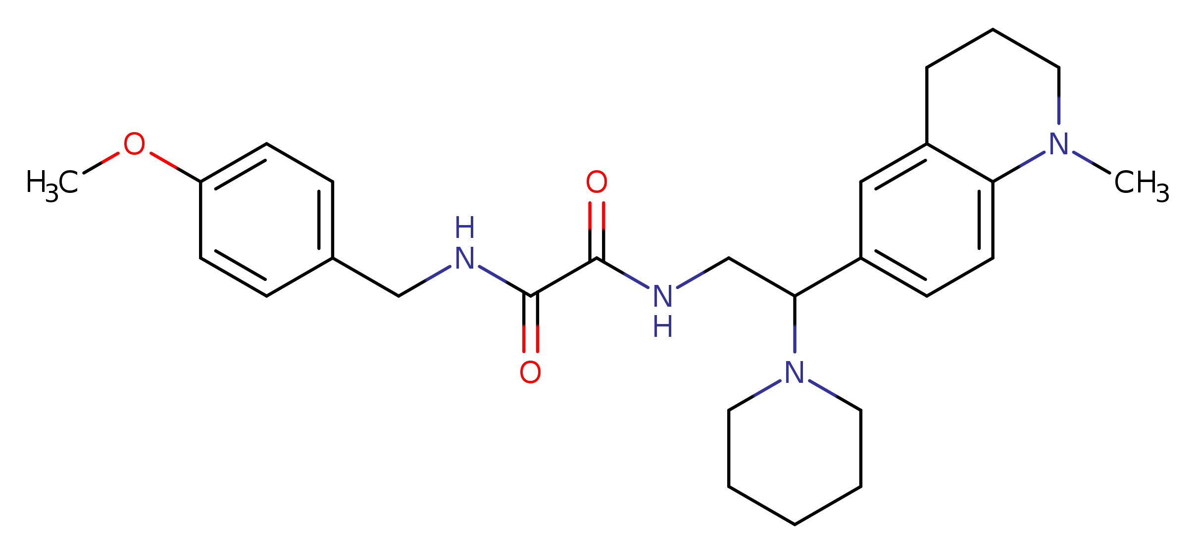 N'-[(4-methoxyphenyl)methyl]-N-[2-(1-methyl-1,2,3,4-tetrahydroquinolin-6-yl)-2-(piperidin-1-yl)ethyl]ethanediamide