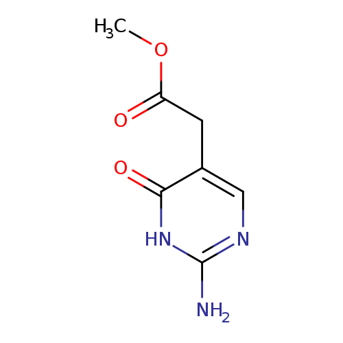 methyl2-(2-amino-6-oxo-1,6-dihydropyrimidin-5-yl)acetate