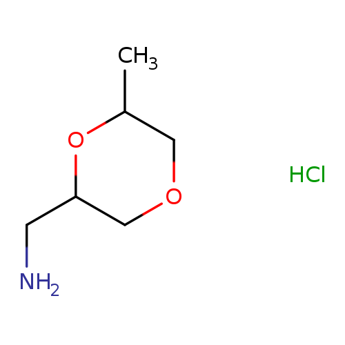1-(6-methyl-1,4-dioxan-2-yl)methanaminehydrochloride
