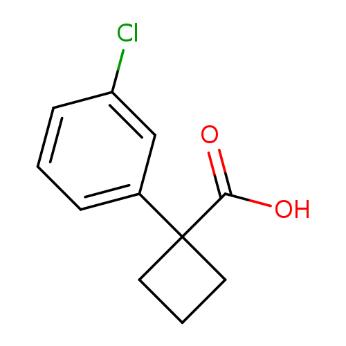 1-(3-Chlorophenyl)cyclobutanecarboxylic acid