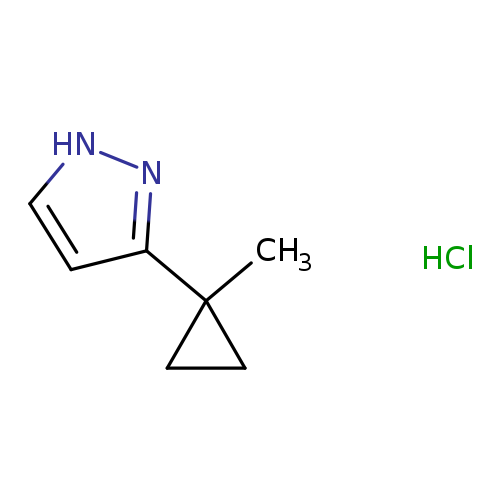 3-(1-Methylcyclopropyl)-1h-pyrazole hydrochloride