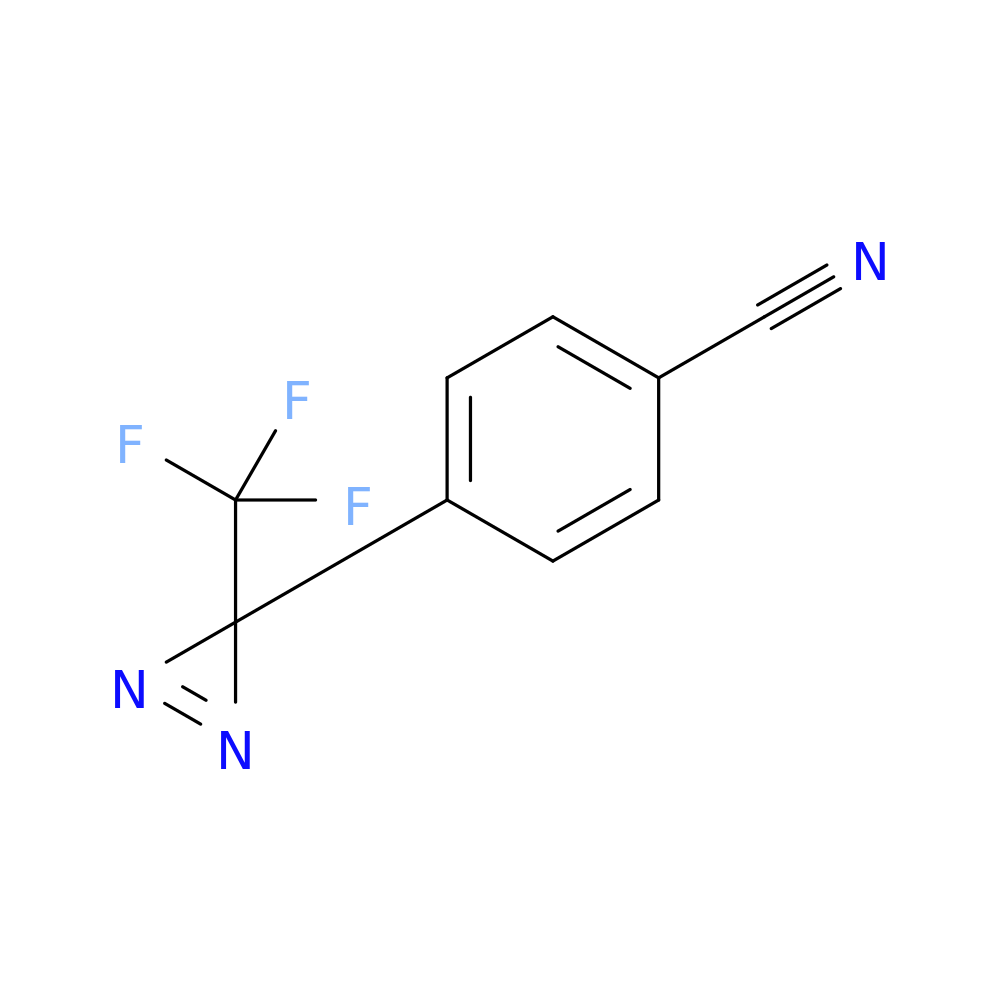 4-(3-(Trifluoromethyl)-3H-diazirin-3-yl)benzonitrile