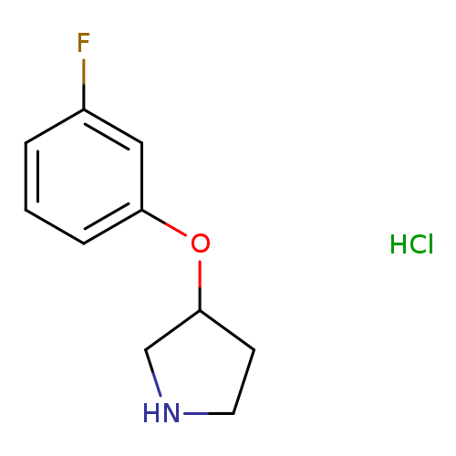 3-(3-Fluorophenoxy)pyrrolidine hydrochloride