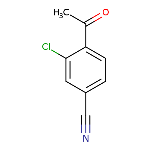 4-acetyl-3-chlorobenzonitrile