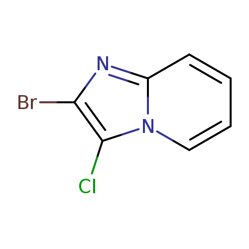 Imidazo[1,2-a]pyridine, 2-bromo-3-chloro-