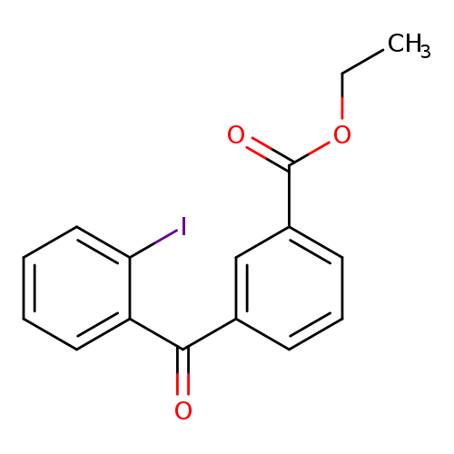 3-Ethoxycarbonyl-2'-iodobenzophenone