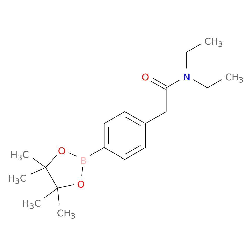 4-(Diethylaminocarbonyl)methylphenylboronic acid, pinacol ester