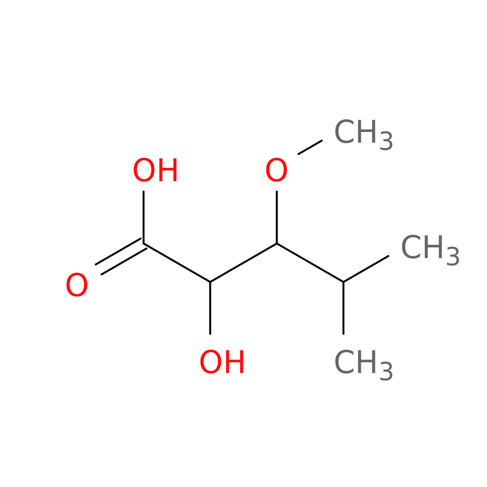 2-hydroxy-3-methoxy-4-methylpentanoic acid