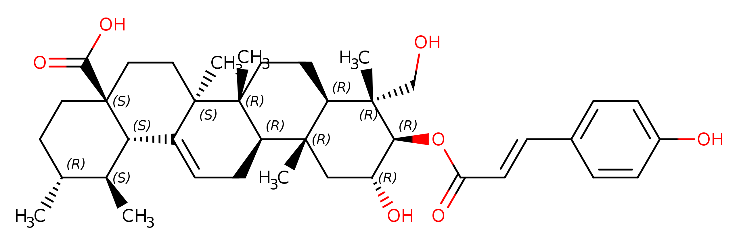 3-O-Coumaroylasiatic acid