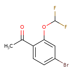 1-(4-Bromo-2-(difluoromethoxy)phenyl)ethanone