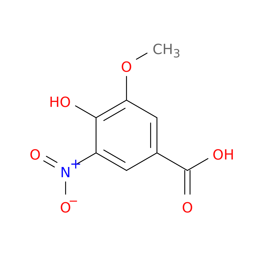 4-Hydroxy-3-methoxy-5-nitrobenzoic acid