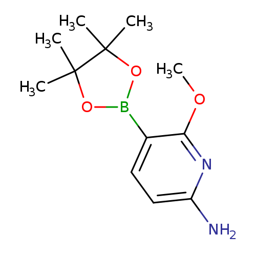 6-methoxy-5-(tetramethyl-1,3,2-dioxaborolan-2-yl)pyridin-2-amine