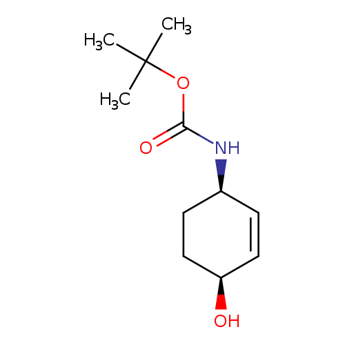 tert-Butyl((1R,4S)-4-hydroxycyclohex-2-en-1-yl)carbamic acid