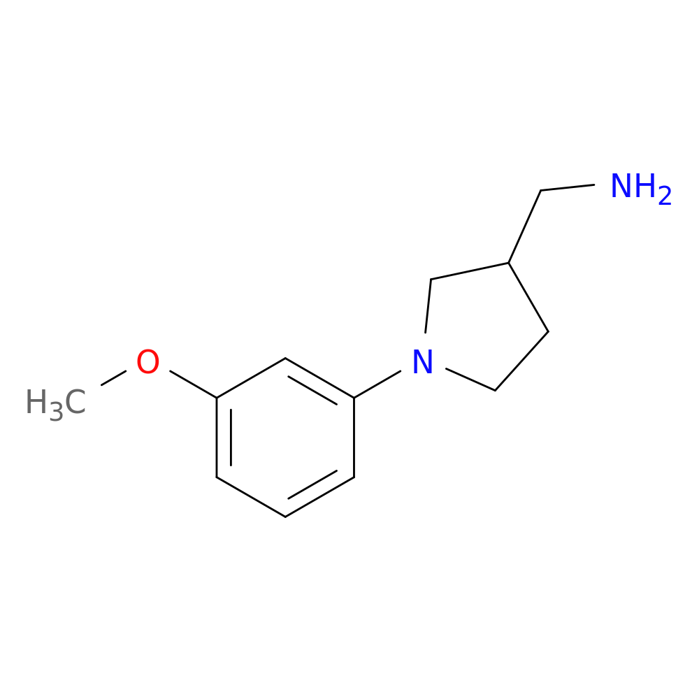 [1-(3-Methoxyphenyl)pyrrolidin-3-yl]methanamine