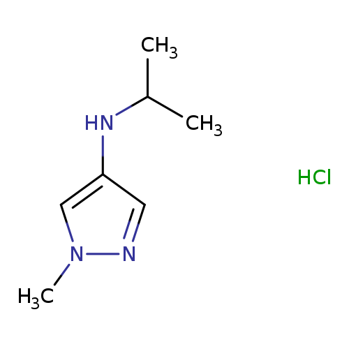 1-methyl-N-(propan-2-yl)-1H-pyrazol-4-aminehydrochloride