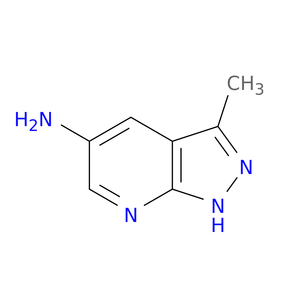 1H-Pyrazolo[3,4-b]pyridin-5-amine, 3-methyl-