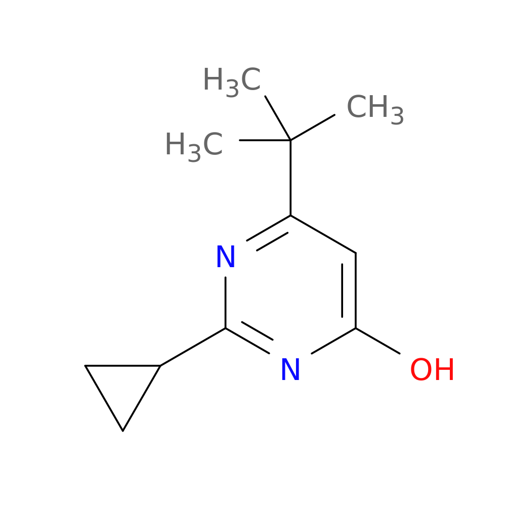 6-(tert-Butyl)-2-cyclopropylpyrimidin-4-ol
