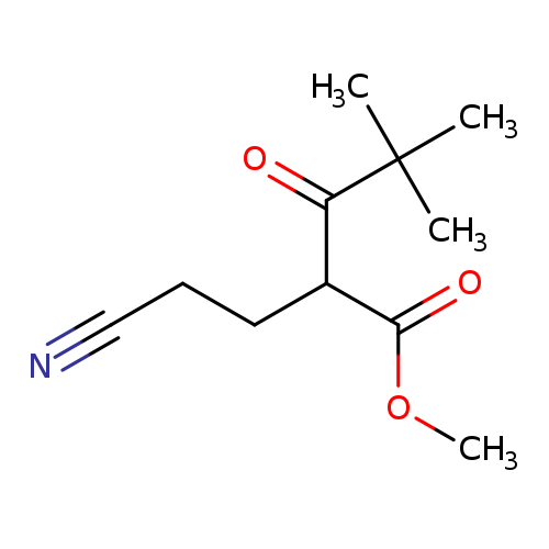 methyl 2-(2-cyanoethyl)-4,4-dimethyl-3-oxopentanoate