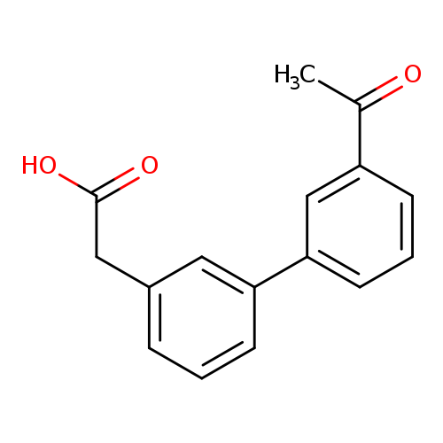 [1,1'-Biphenyl]-3-aceticacid, 3'-acetyl-