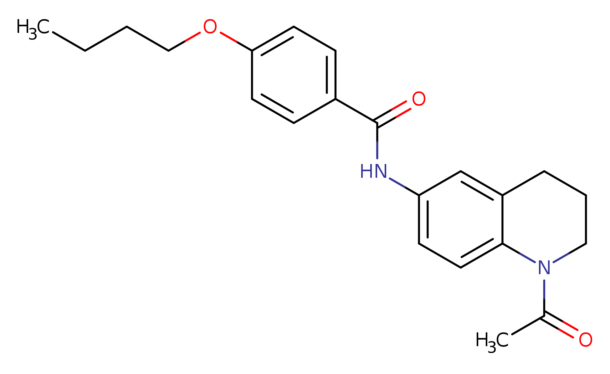 N-(1-acetyl-1,2,3,4-tetrahydroquinolin-6-yl)-4-butoxybenzamide