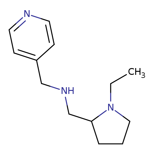 1-(1-Ethylpyrrolidin-2-yl)-N-(pyridin-4-ylmethyl)methanamine