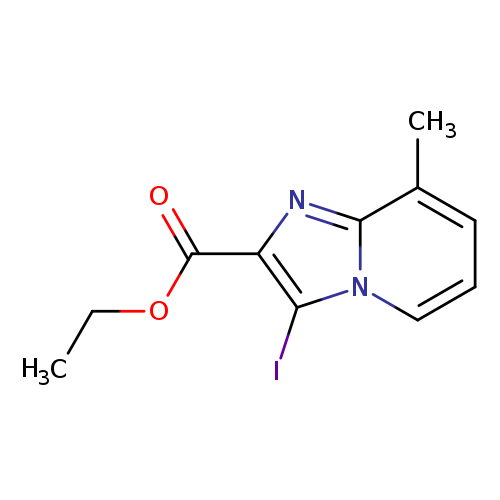 Ethyl 3-iodo-8-methylimidazo[1,2-a]pyridine-2-carboxylate