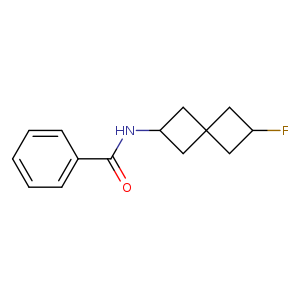 N-{6-fluorospiro[3.3]heptan-2-yl}benzamide