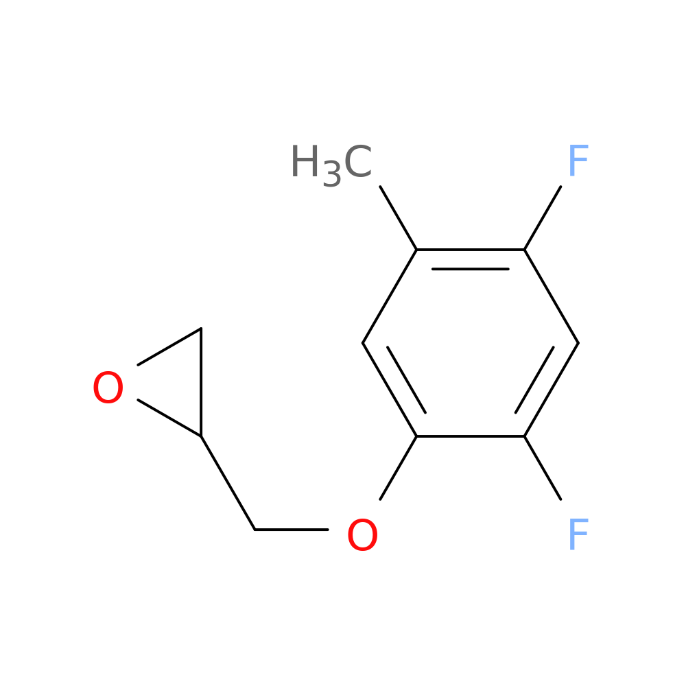 2-[(2,4-difluoro-5-methylphenoxy)methyl]oxirane