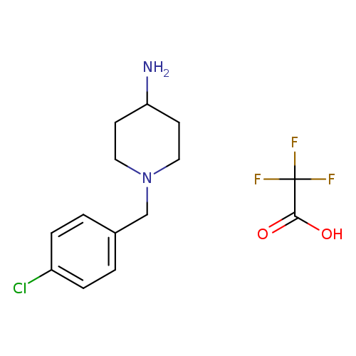 1-(4-Chlorobenzyl)piperidin-4-amine trifluoroacetate