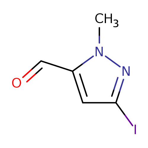 3-iodo-1-methyl-1H-pyrazole-5-carbaldehyde