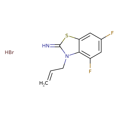 "3-allyl-4,6-difluorobenzo[d]thiazol-2(3H)-imine hydrobromide"