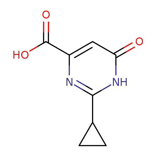 4-Pyrimidinecarboxylicacid, 2-cyclopropyl-1,6-dihydro-6-oxo-