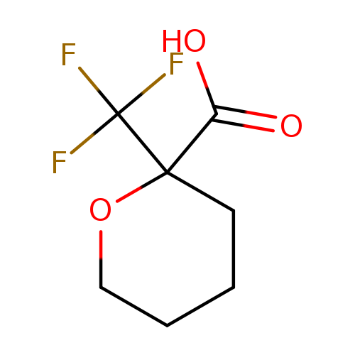 2-(trifluoromethyl)oxane-2-carboxylic acid