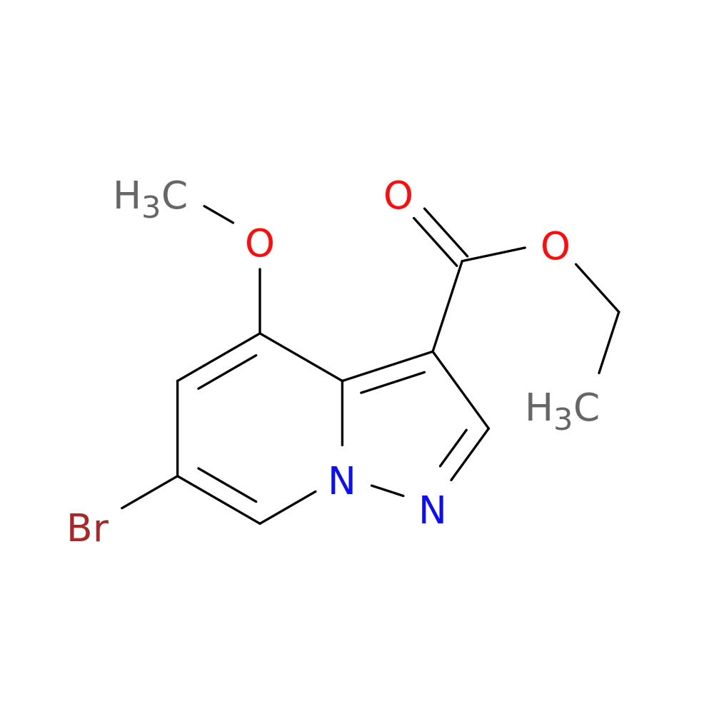 Ethyl 6-bromo-4-methoxypyrazolo[1,5-a]pyridine-3-carboxylate