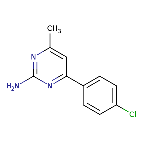 4-(4-Chlorophenyl)-6-methylpyrimidin-2-amine