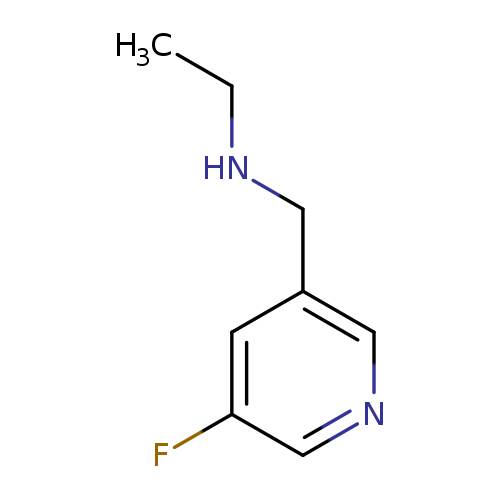 Ethyl[(5-fluoropyridin-3-yl)methyl]amine